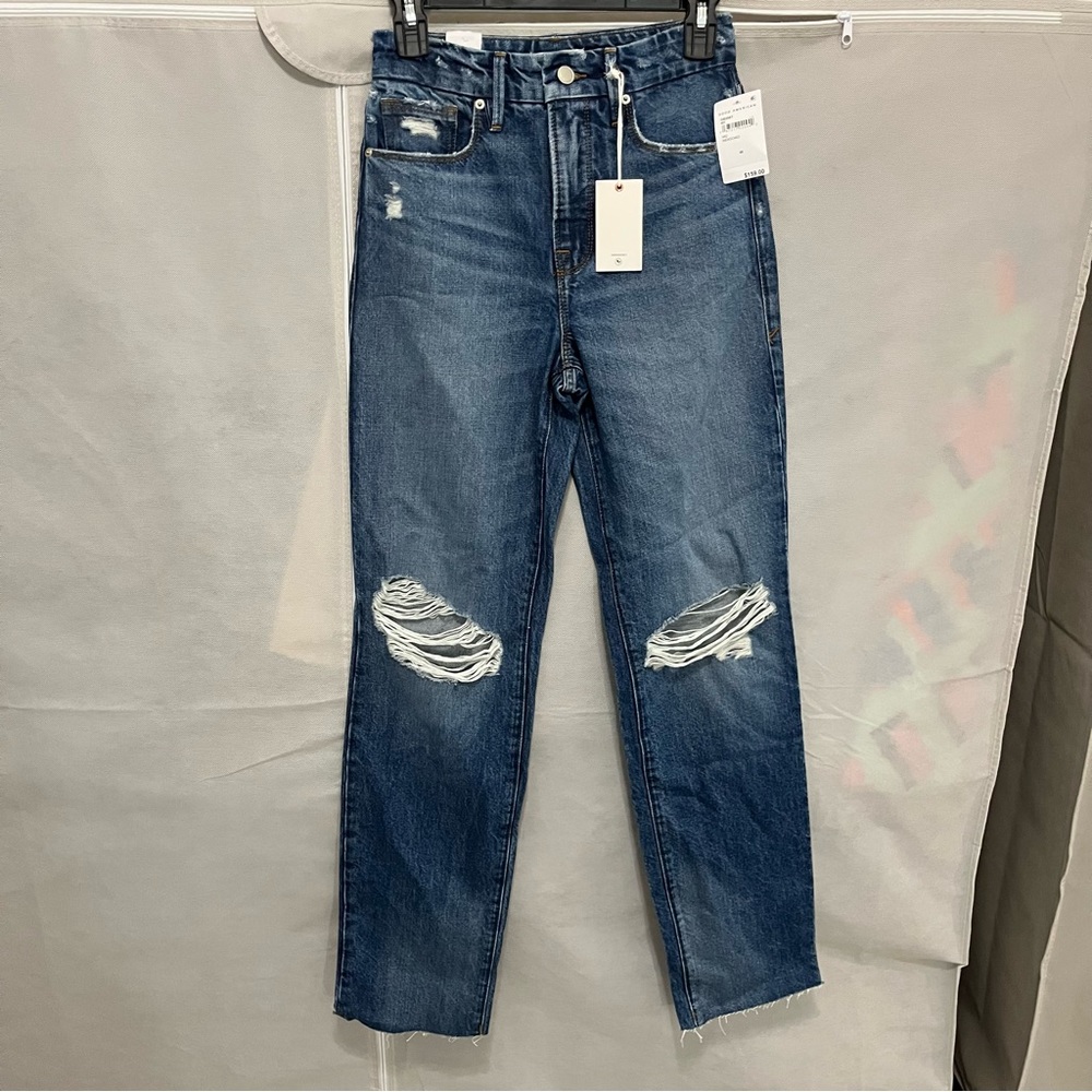 NWT Good American Good Boy Jeans